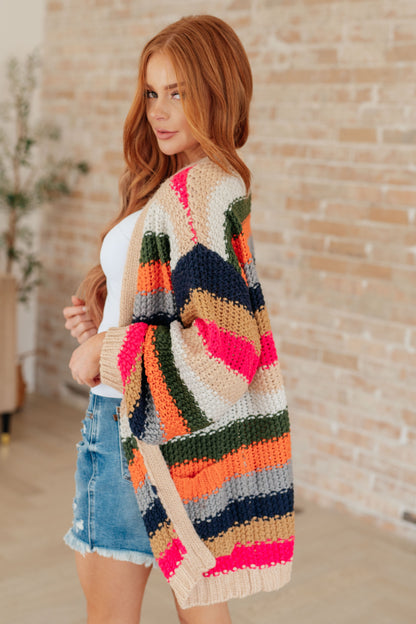 Life in Technicolor Knit Cardigan